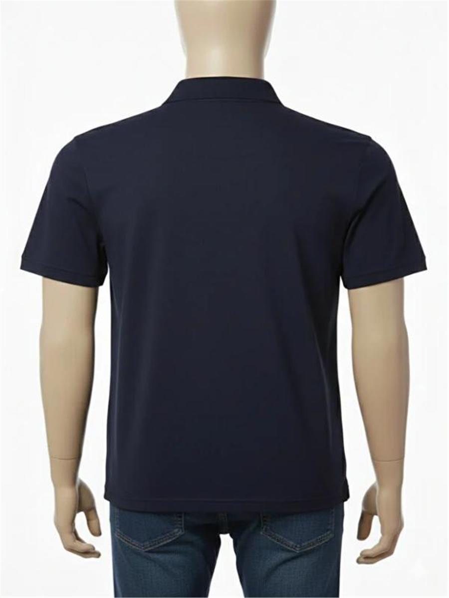 Yazlık Polo Yaka Penye Tshirt %100 Pamuklu Sol Göğüs Cepli